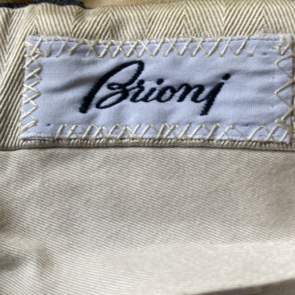 MENS GRAY BRIONI BEVERLY HILLS TROUSERS SIZE 36x30 100% WOOL MADE IN ITALY🇮🇹🩶 - Picture 3 of 5